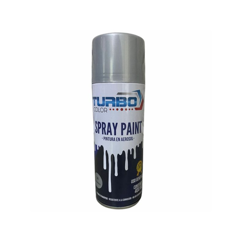 Pintura en Aerosol Aluminio Alta temperatura